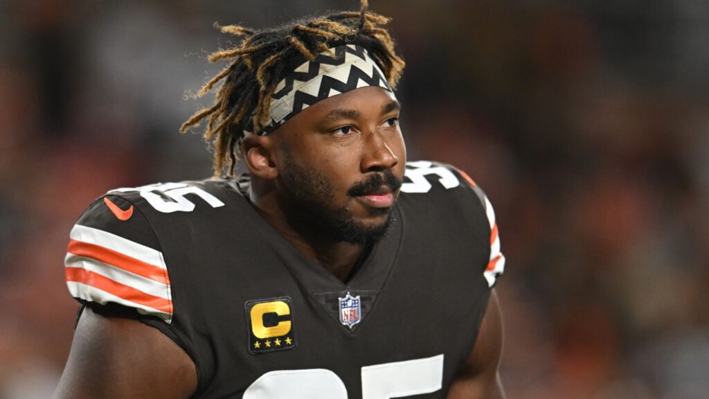 TODAY’S REPORT: Cleveland Browns defensive end Myles Garrett is determined and unstoppable.