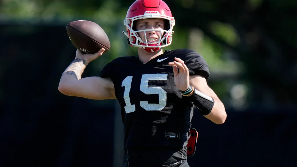 In 2024, Carson Beck has an opportunity to set numerous records for the University of Georgia.