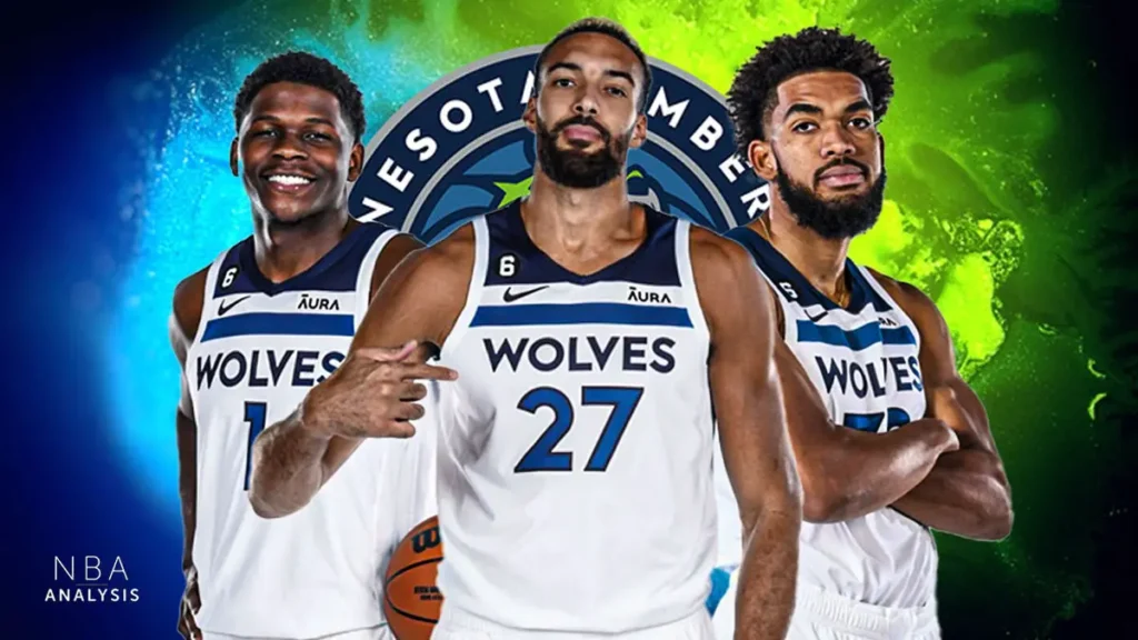 Anthony Edwards Rudy Gobert and Karl Anthony Towns are each taking charge and leading in their own distinct ways for the Wolves