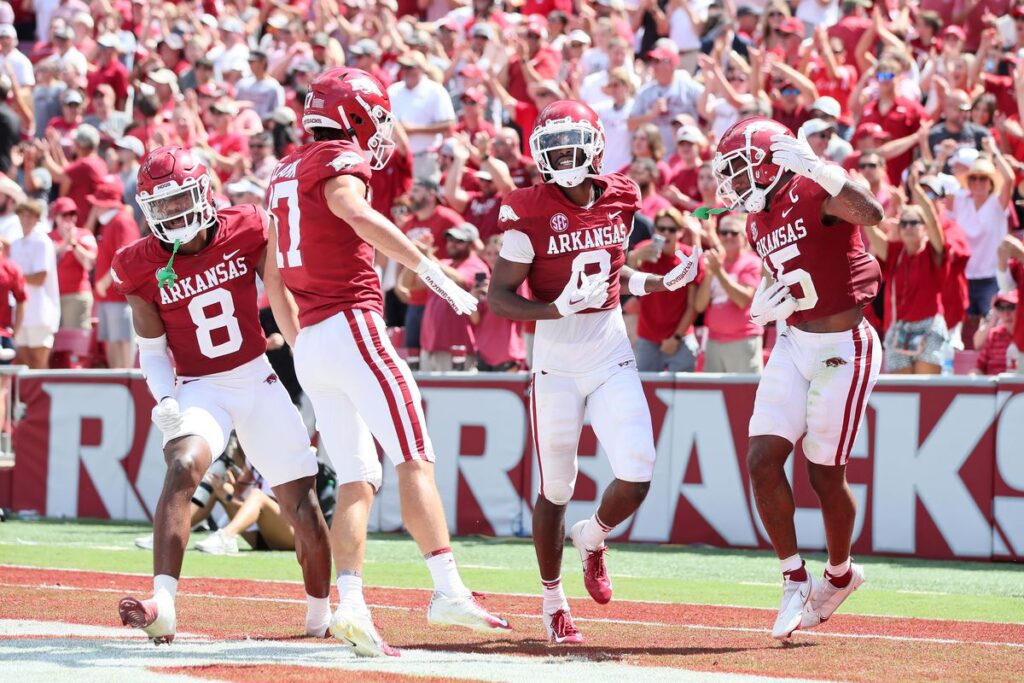 Although Arkansas football has a significant journey ahead to secure a spot in the College Football Playoff…