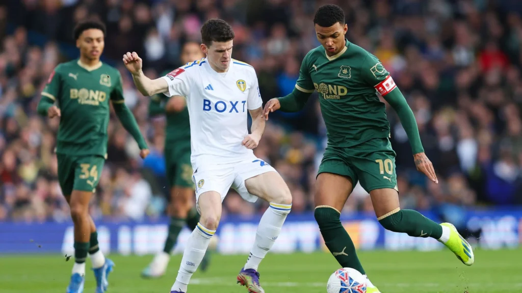 Leeds eventually secured victory over Plymouth in the FA Cup Fourth Round after a..