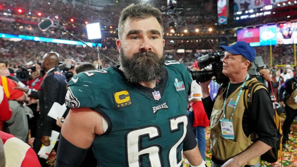 “Jason Kelce Embracing Early Retirement Days as Former Philadelphia Eagles Icon”