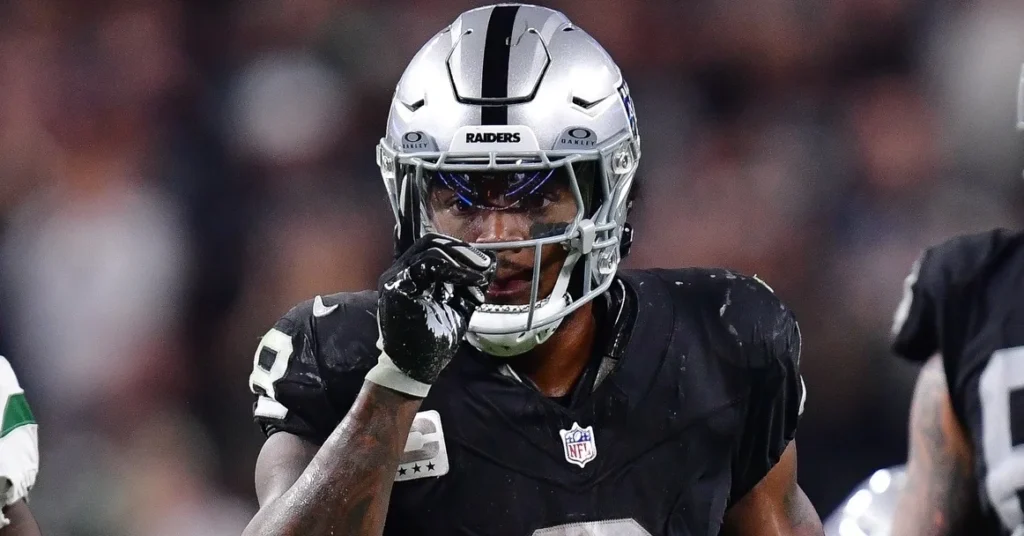 The Las Vegas Raiders opted not to utilize the franchise tag on Josh Jacobs…