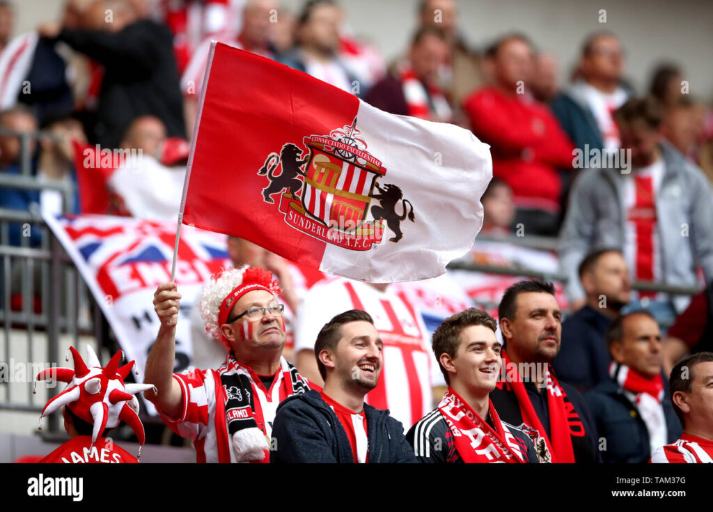 sunderland-fans-in-the-stands-show-their-support-ahead-of-the-sky-bet-league-one-play-off-final-at-wembley-stadium-london-TAM37G