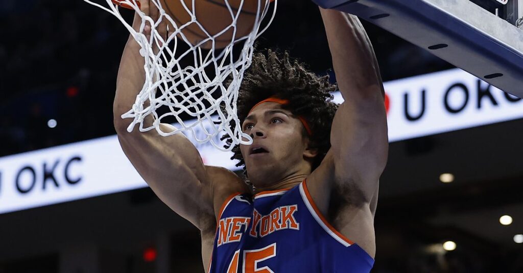 Miles McBride single-handedly knocked down six 3-pointers in the Knicks’ explosive 45-point first quarter on…