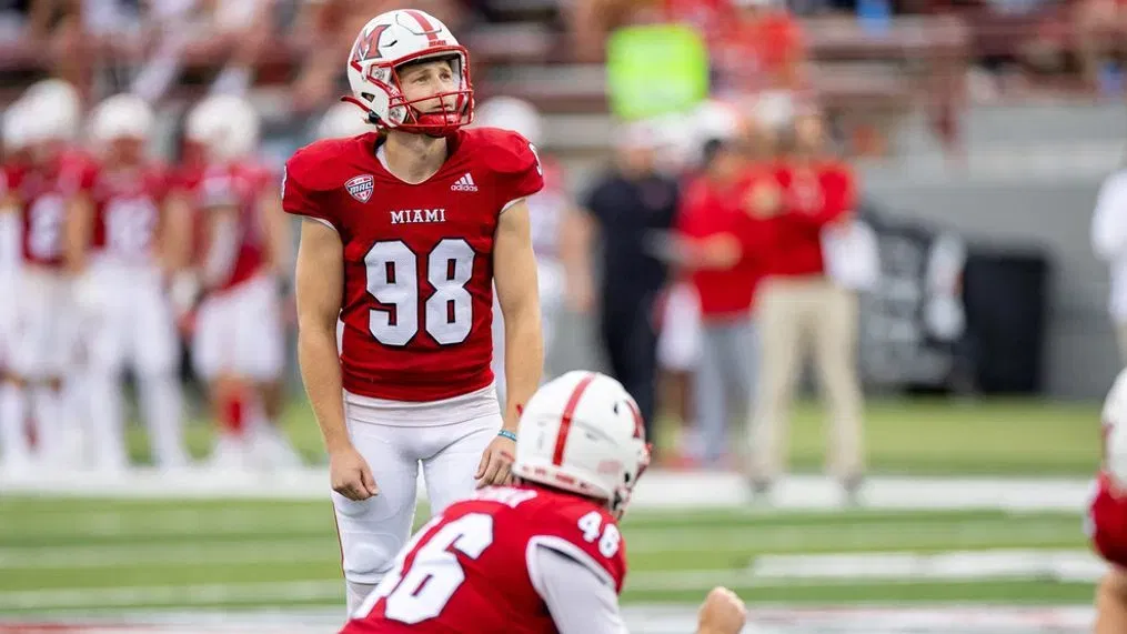 Just in: Graham Nicholson winner of the Lou Groza Award via the transfer portal was…