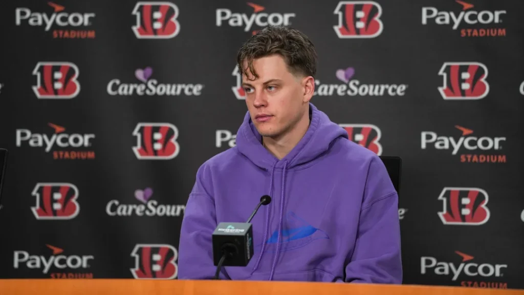 Emotional: Joe Burrow unequivocally expresses his stance on the Tee Higgins controversy.