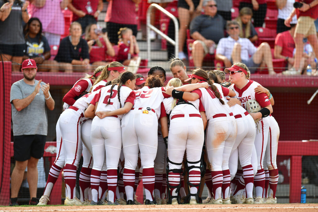 Razorback softball Update: Villanova strike Arkansas out of the….