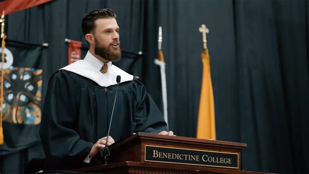 Kansas City News: Kansas City Chiefs kicker Harrison Butker defended his address and emphasized his Catholic faith.