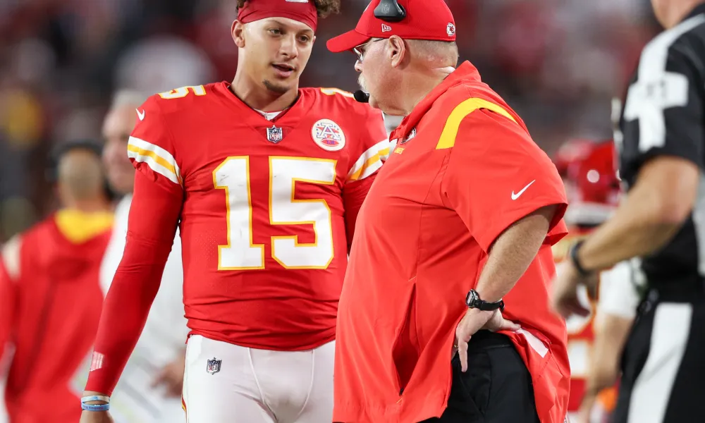 Andy Reid vs Patrick Mahomes