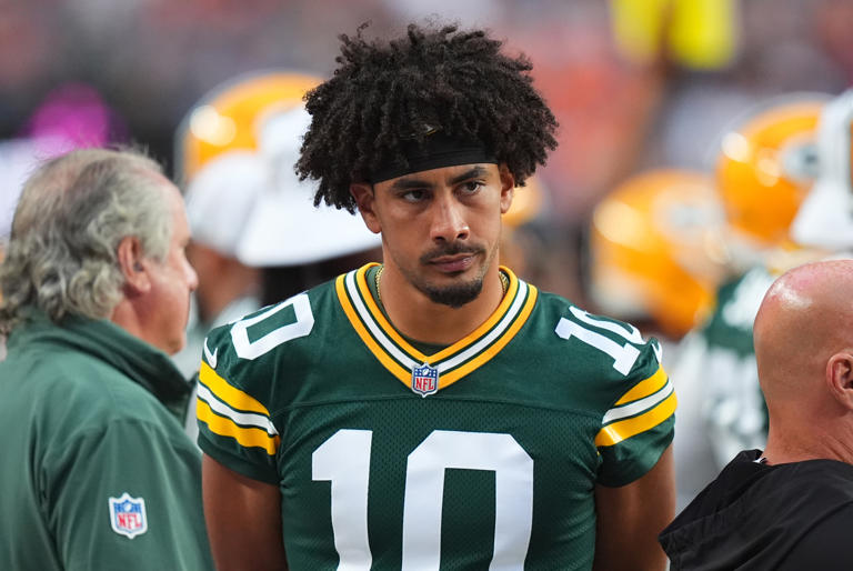 Breaking News Green bay packers QB Jordan Love has been suspended by