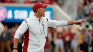 Oklahoma head coach Brent Venables has been dismissed and suspended immediately following a heated confrontation with…