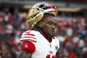 Outburst: San Francisco 49ers wide receiver Brandon Aiyuk terminated his contract following a heated confrontation with management.