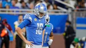 Daily Update: Detroit Lions starting quarterback Jared Goff has been suspended from the NFL and all sports activities due to inappropriate comments.