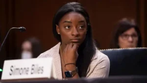 US gymnastics legend Simone Biles submitted her resignation letter after experiencing a serious issue with her husband.